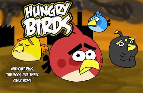 Hungry Birds -Parody- by Almoyan on DeviantArt