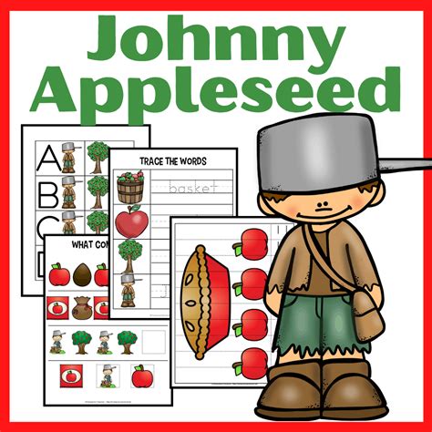 Johnny Appleseed Hat Template