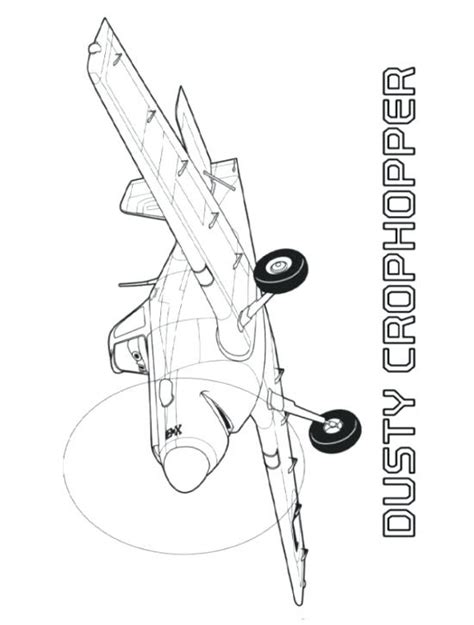 Dusty Crophopper Coloring Pages at GetDrawings | Free download