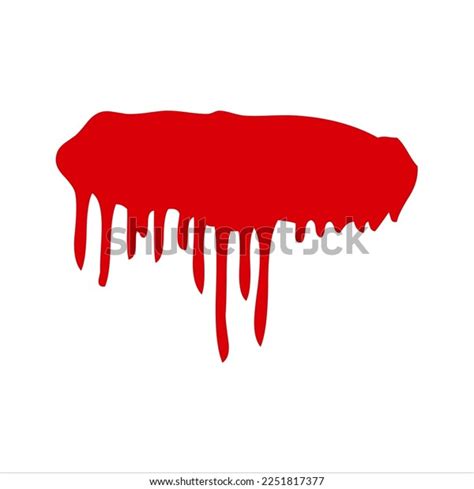 Blood Splatter Icon Illustrations Suitable Depicting Stock Vector (Royalty Free) 2251817377 ...