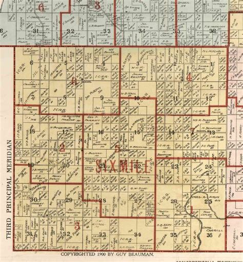 Franklin County Illinois 1900 Old Wall Map Reprint With | Etsy