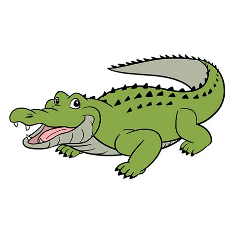 How to Draw an Alligator - Really Easy Drawing Tutorial | Drawing tutorial easy, Monkey drawing ...