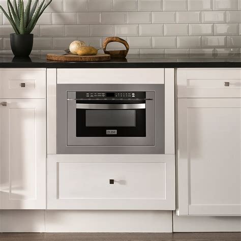 ZLINE 24 in. 1.2 Cu. Ft. Microwave Drawer In Stainless Steel with 30 i – Premium Home Source