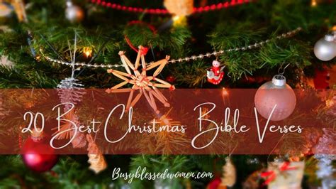 Bible Christmas Verses