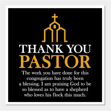 Thank You Pastor the Work You Have Done for This Congregation has Truly been a Blessing I am ...