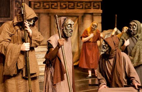 What did ancient Greek costumes, masks and theatre look like? Theater played an important role ...