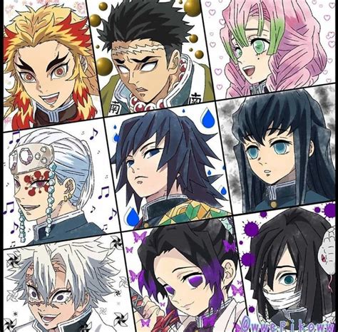 The Hashira/pillars - Kimetsu no yaiba Fan Art (43556040) - Fanpop ...