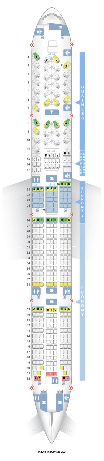 SeatGuru Seat Map Virgin Australia Boeing 777-300ER (773)