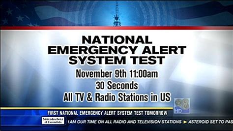 First national Emergency Alert System test Wedensday | cbs8.com