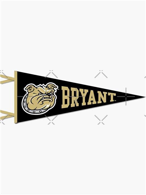 "bryant university " Sticker for Sale by ribeiroaalyah | Redbubble