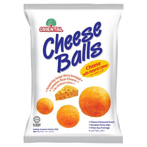 Cheese Balls 60g – Oriental Food Industries Sdn Bhd