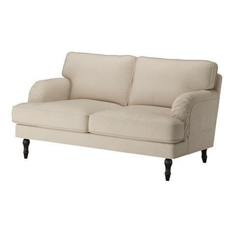 IKEA Stocksund 2 Seat Loveseat Sofa SLIPCOVER Cover NOLHAGA LIGHT BEIGE ...