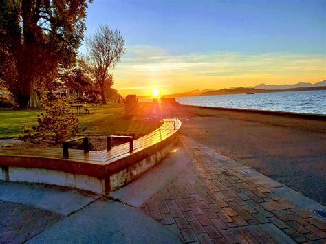 [S9+] Sunset at Alki Beach, Seattle WA : galaxyphotography