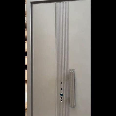 2023 Modern Style Interior Security Doors Zinc Alloy Steel Main Front Windproof Entry Door With ...