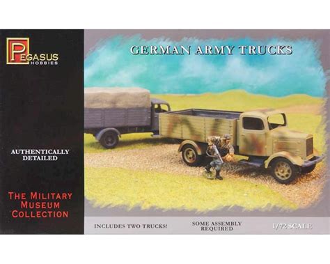 Pegasus Hobbies 7610 1/72 German Army Trucks (2) [PGH7610] - HobbyTown