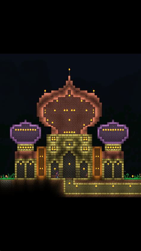 My house for the Dye trader : r/Terraria