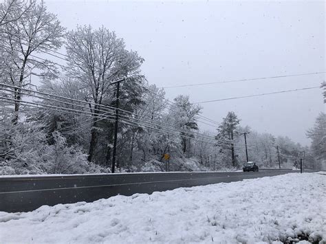 April Snow Coats Parts of Connecticut – NBC Connecticut