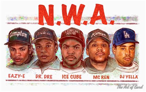 N.W.A. Art Print