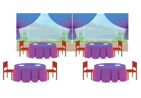 Restaurant Interior Vector - Download Free Vector Art, Stock Graphics & Images