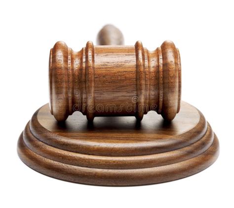 Gavel isolated on white stock image. Image of lawyer - 113428863