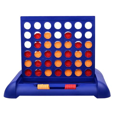 Plastic Five in A Row Game Board Toy Brain Teaser Early Educational Toys Kids Child Children ...