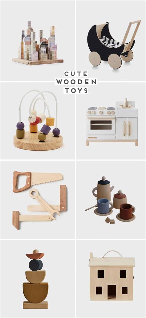 Cool Wooden Toys for Babies, Toddlers, and Kids