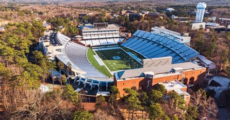 Aerial View of Football Stadium of UNC Chapel Hill Editorial Stock ...