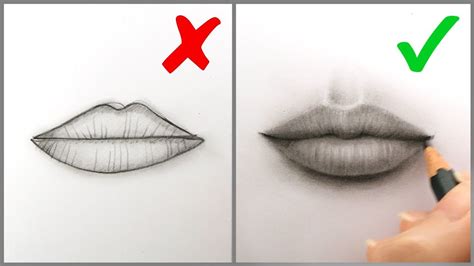 How To Draw A Mouth Step By Step Realistic