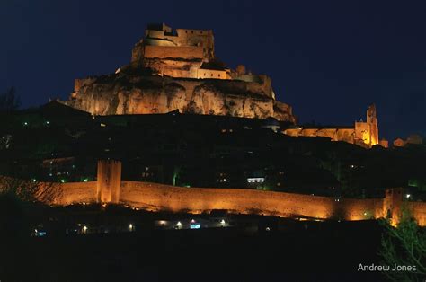 "Morella castle, Castellon, Spain" by Andrew Jones | Redbubble