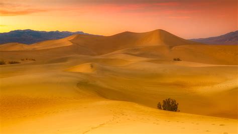 Download Sunset Hill Sand Sand Dune Nature California Desert HD Wallpaper