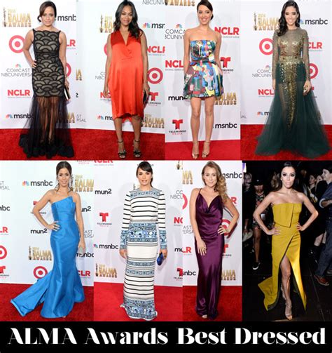 Who Was Your Best Dressed At The ALMA Awards? - Red Carpet Fashion Awards