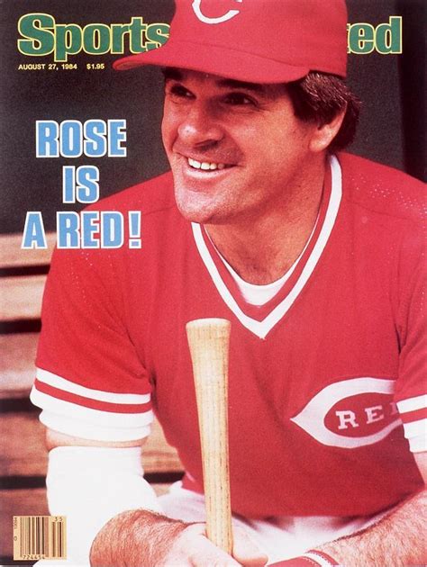 Cincinnati Reds Manager Pete Rose Sports Illustrated Cover by Sports ...