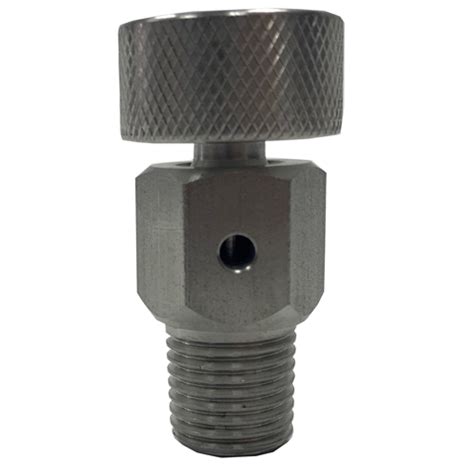 Bleed Valve, Stem SST 1/4" Male NPT - August Industries LLC