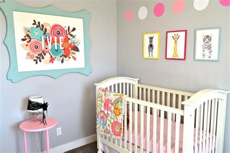 Baby Girl Nursery Wall Art - Lou Lou Girls