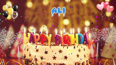 ALI Happy Birthday Song – Happy Birthday Ali – Happy birthday to you ...