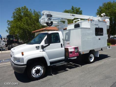 2003 Chevy Fiber Splicer Bucket Truck For Sale