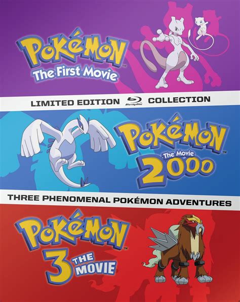 Best Buy: Pokemon Movies 1-3 [SteelBook] [Blu-ray]