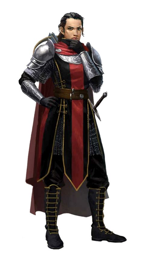 Female Human Fighter Guard Captain - Pathfinder PFRPG DND D&D d20 fantasy | Fantasy character ...