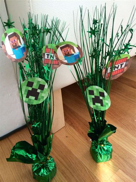 Minecraft table decor! | Minecraft table, Table decorations, Etsy