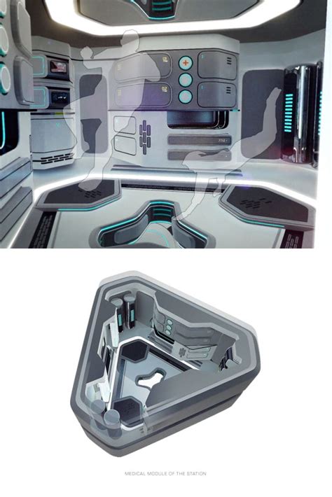 Space station concept by Sanal Galushkin at Coroflot.com | Space ...