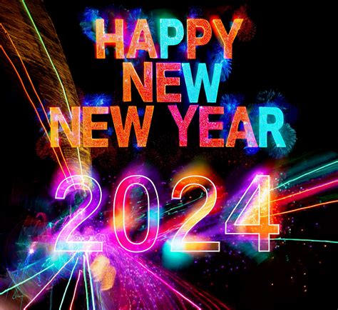 New Year 2024, Greeting Card Free Stock Photo - Public Domain Pictures