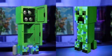 The Minecraft Creeper Mini Fridge Is Now Available At Target