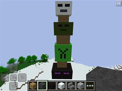 Minecraft totem pole by 100-percent-empoleon on DeviantArt