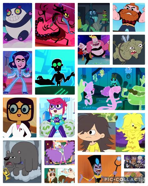 The 2016 Powerpuff Girls Villains Collage by nakuuro on DeviantArt