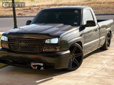 2004 Chevrolet Silverado 1500 Dub Skillz Djm Lowered 5f 7r | Custom Offsets