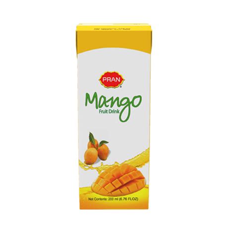 Drinks :: Juice :: PRAN Mango Fruit Drink 200ml