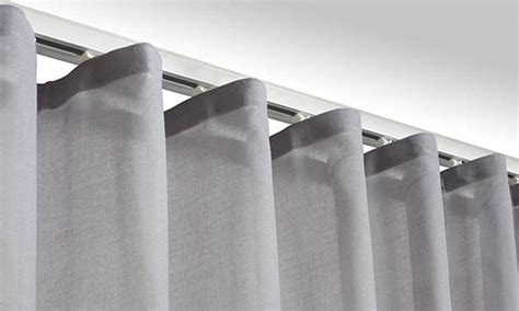 Heavy Duty Wave Track + Medium Duty Curtain Track, Double System – Curtain Hardware & Blinds Co.