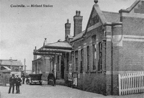 Coalville station entrance - Coalville Heritage