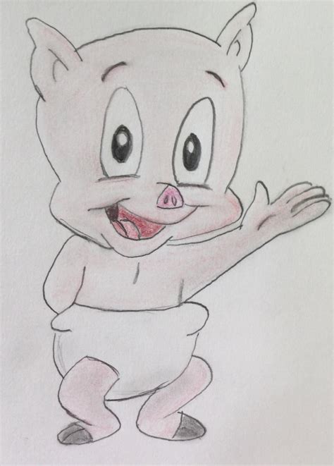 Baby Porky Pig by CaptainEdwardTeague on DeviantArt