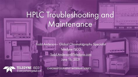 HPLC Troubleshooting and Maintenance Techniques - YouTube